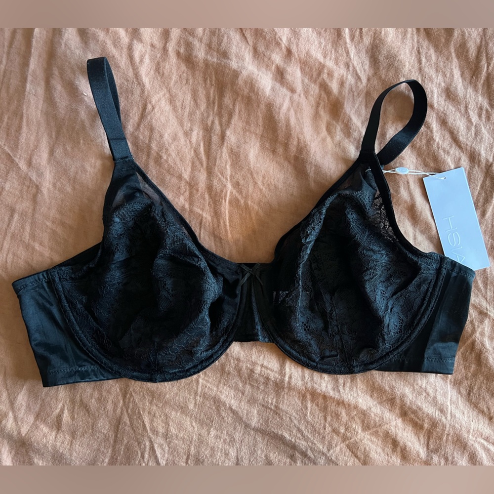 Elegant Black Lace Bra